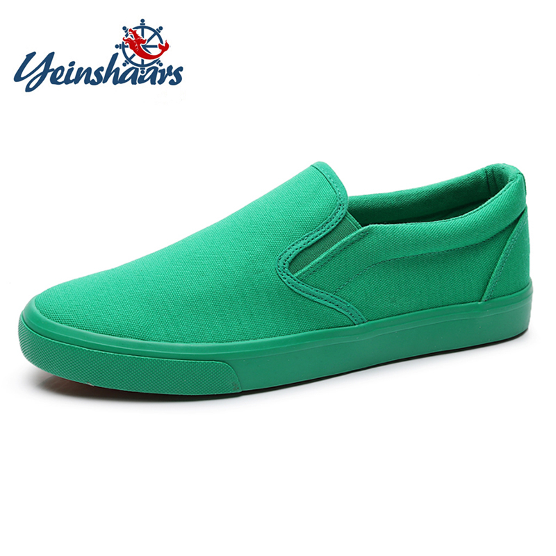 Men'S Shoes Yellow And Black - FUQIAO-zapatos de lona vulcanizados para hombre,