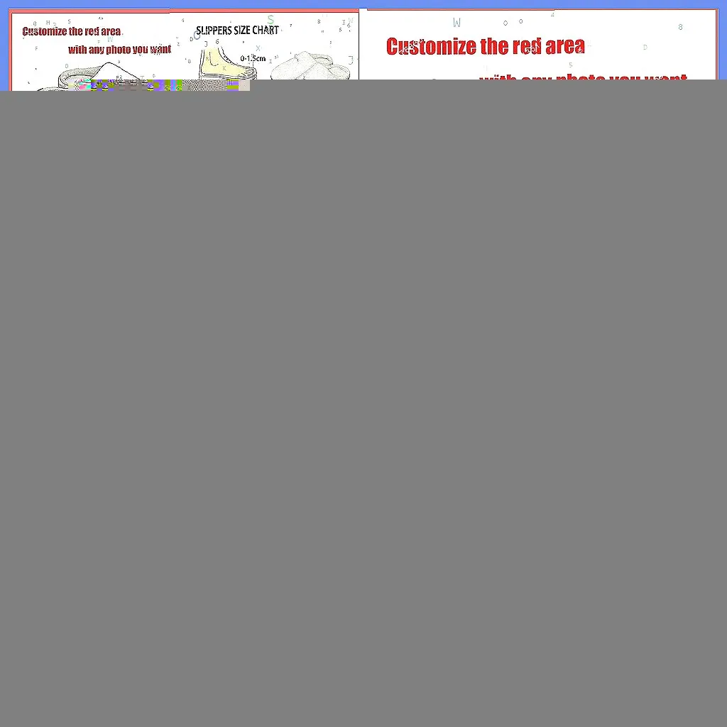 Men Shoes Name - Pantuflas Personalizadas para Hombre y Mujer,