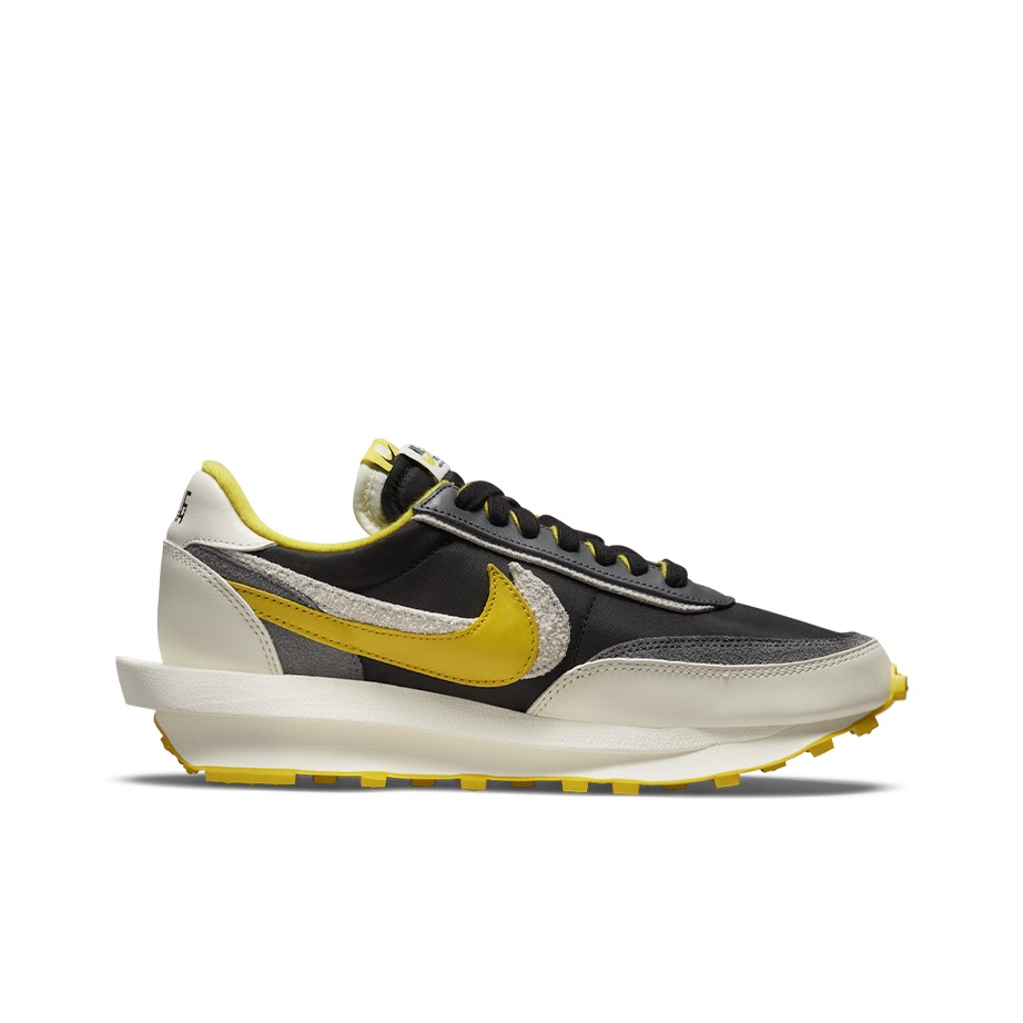 Sacai x Nike LDWaffle Black An - Men'S Shoes Yellow And Black reseña y precio