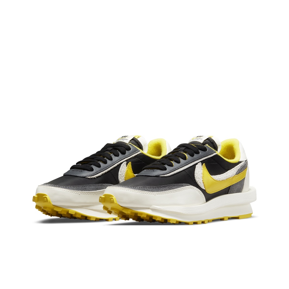 Sacai x Nike LDWaffle Black An - Men'S Shoes Yellow And Black reseña y precio