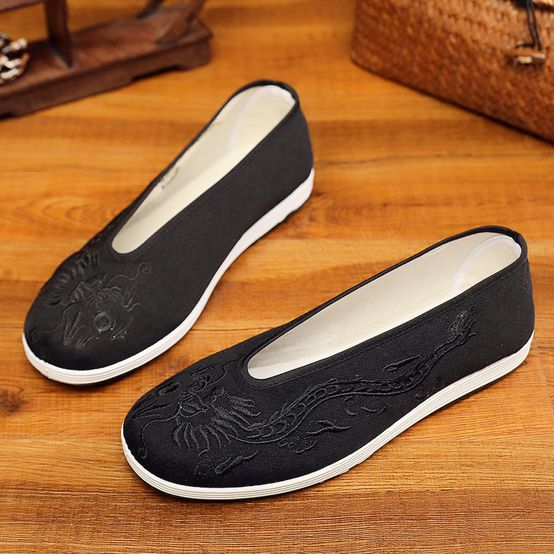 Zapatos de Kung Fu chino Vinta - Men'S Shoes Yellow And Black reseña y precio