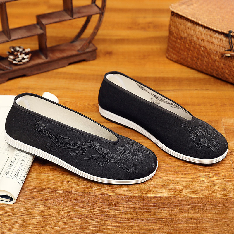 Zapatos de Kung Fu chino Vinta - Men'S Shoes Yellow And Black reseña y precio