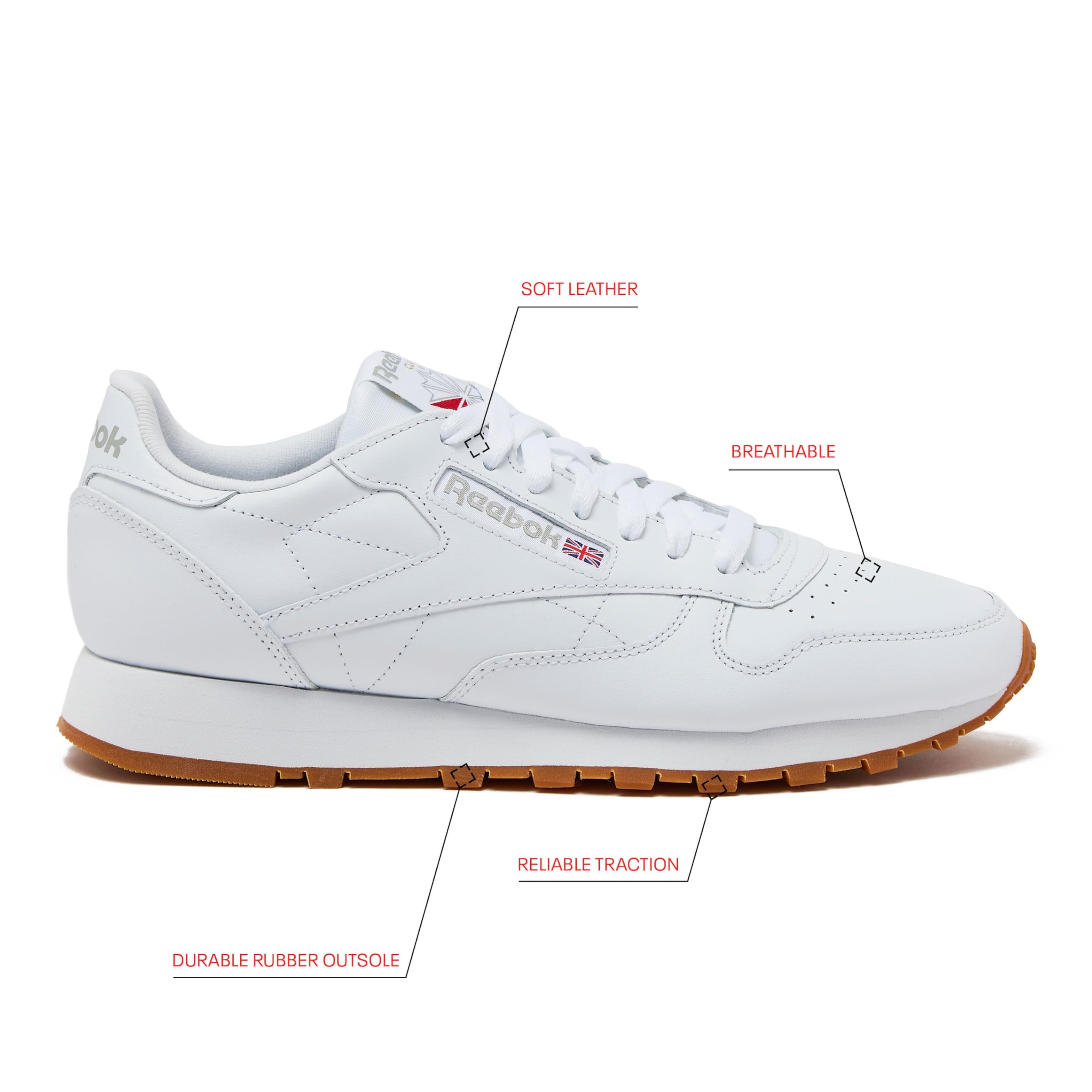 Zapatillas Reebok Classic de C - Men Shoes Reebok reseña y precio