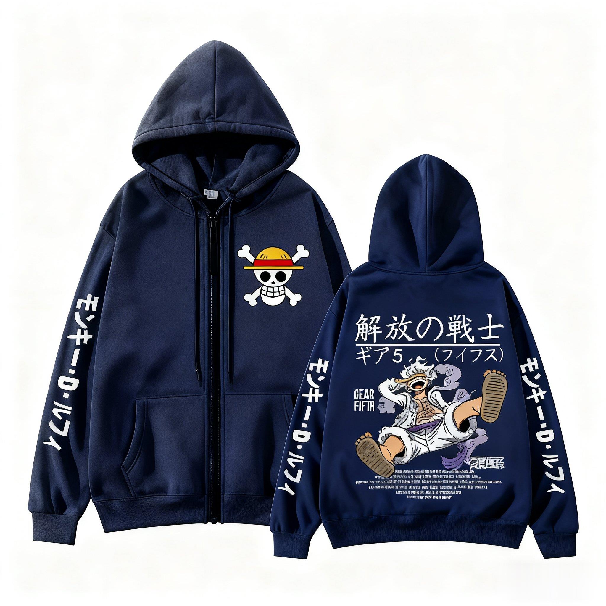 Monkey D Luffy Gear 5 Sudadera - Men Shoes Japan reseña y precio