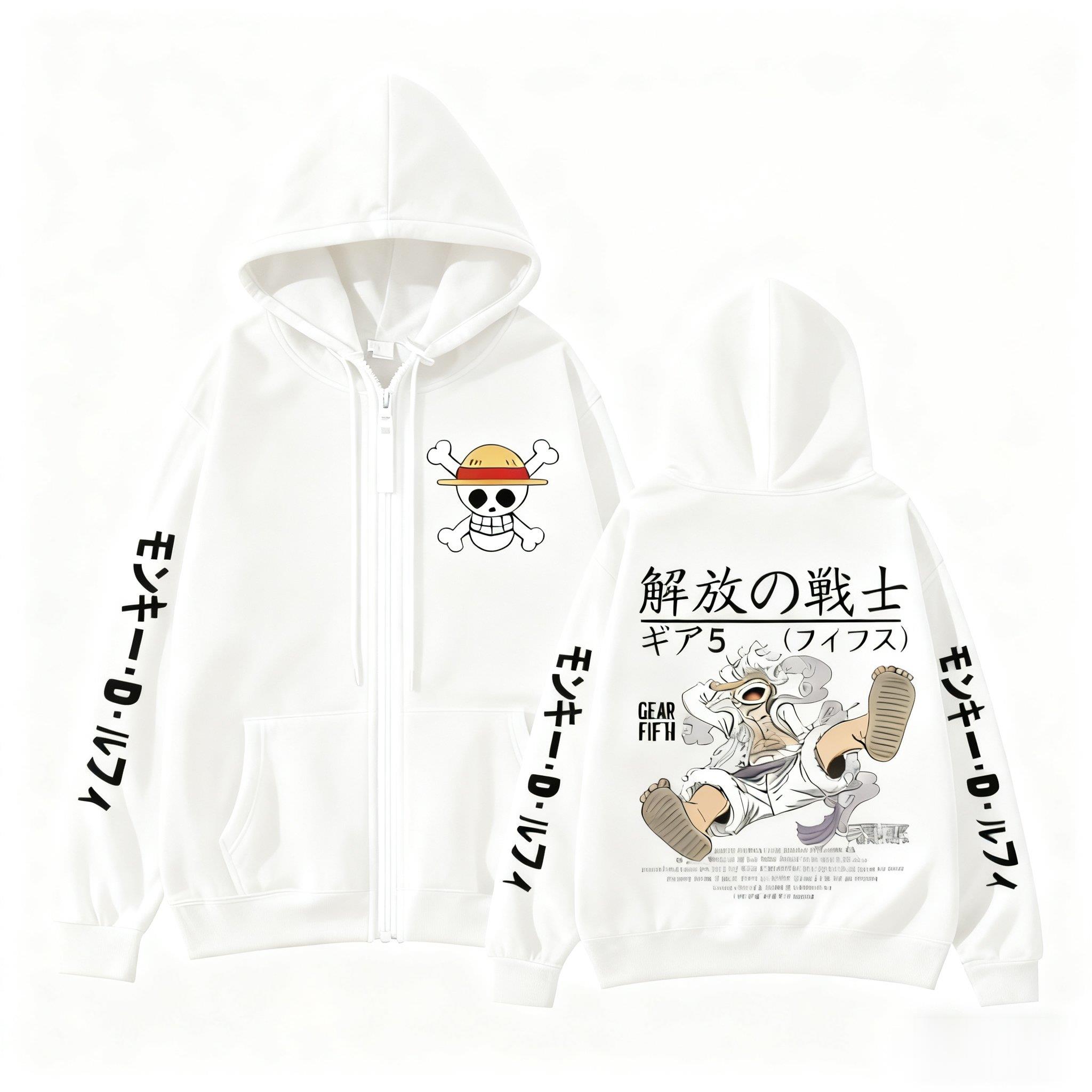 Monkey D Luffy Gear 5 Sudadera - Men Shoes Japan reseña y precio