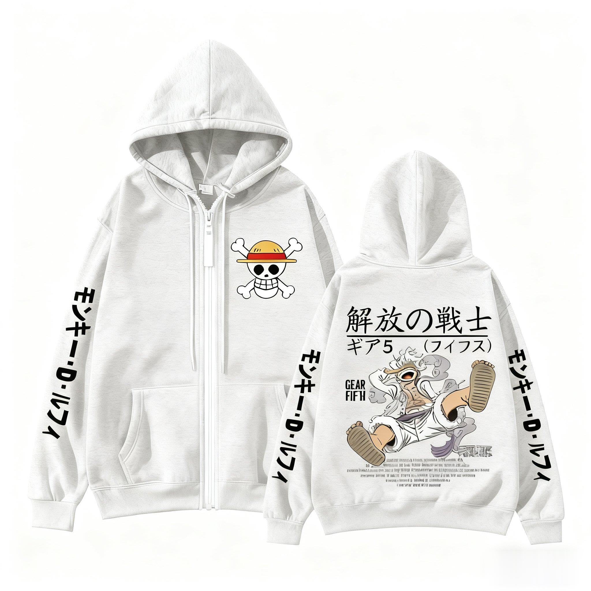 Monkey D Luffy Gear 5 Sudadera - Men Shoes Japan reseña y precio