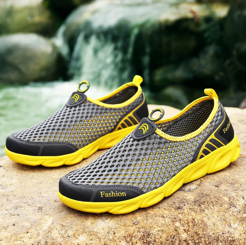 Zapatos para correr para hombr - Men'S Shoes Yellow And Black reseña y precio