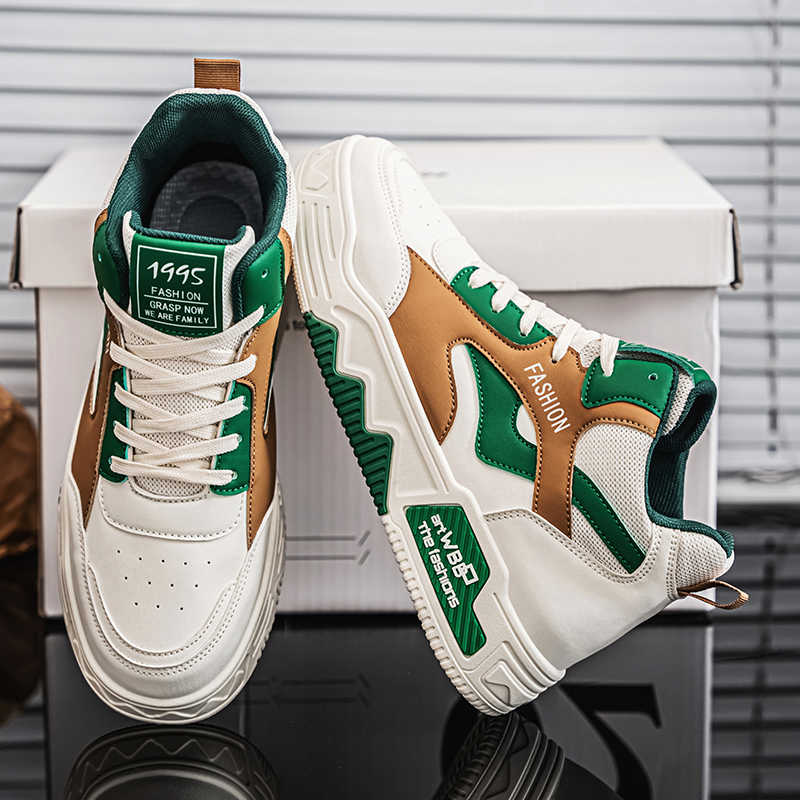 Zapatos deportivos de cuero no - Men Shoes Name reseña y precio